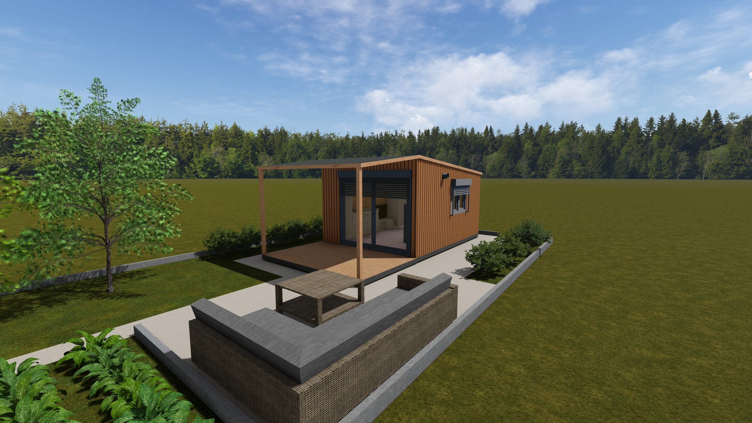 Illustration zur Projektphase Planung und Baubewilligung